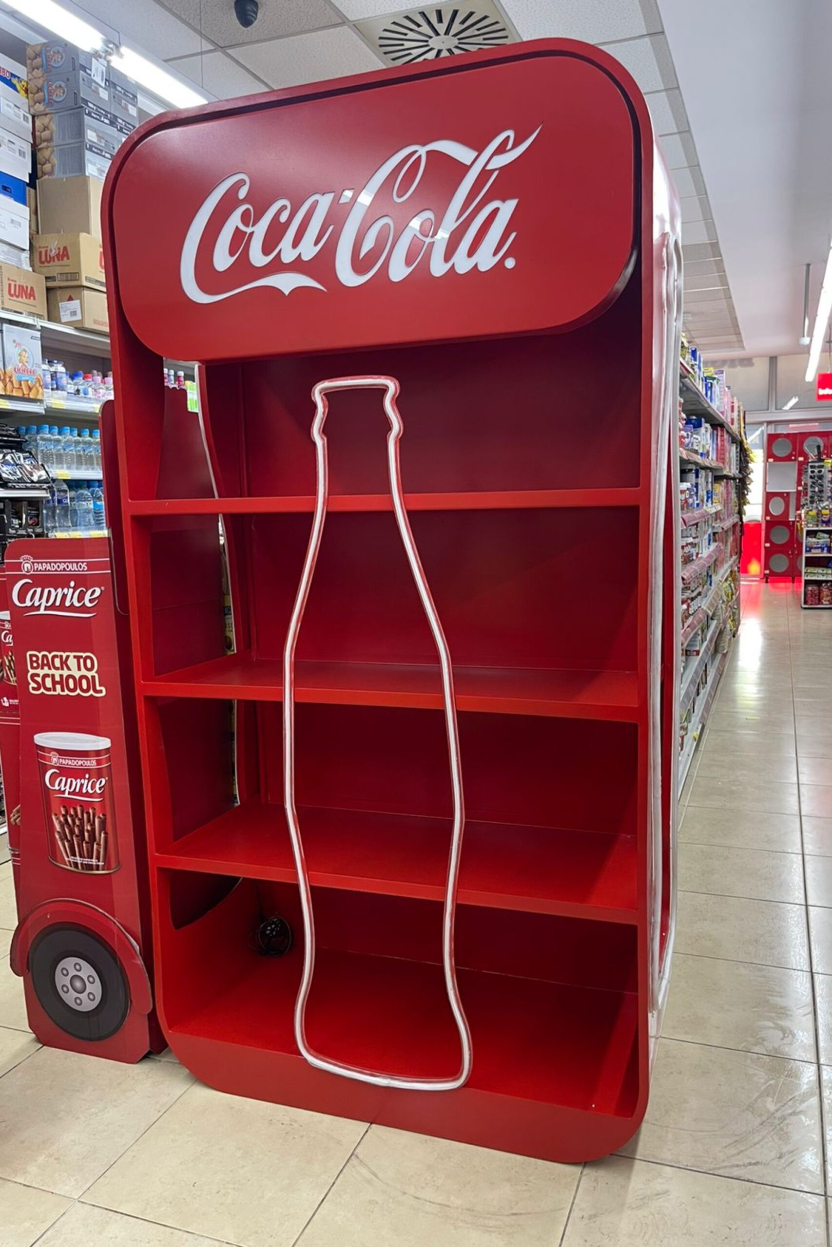 Display Coca-Cola personalizzato