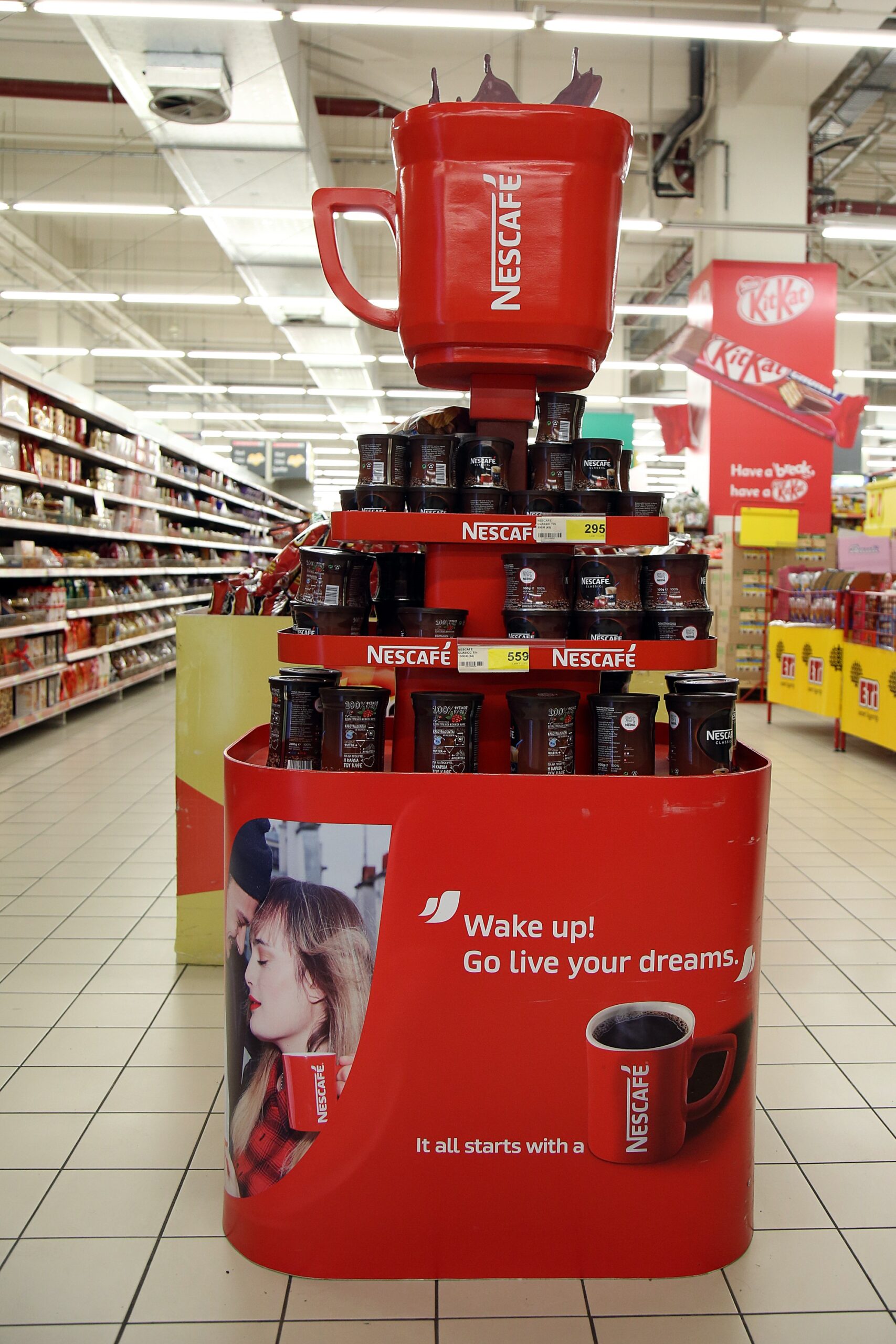 Display POSM con illuminazione e personalizzazione