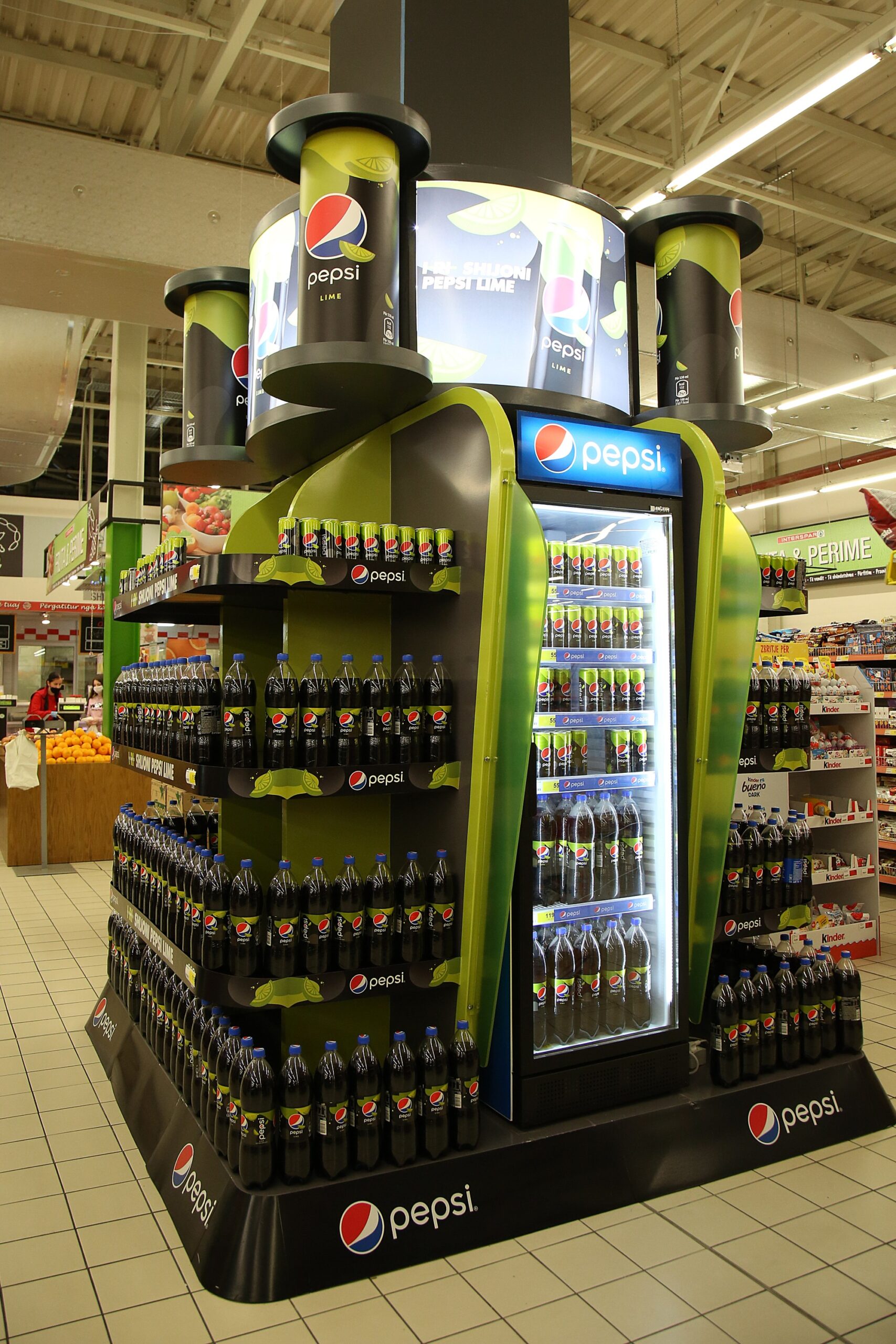 Espositore POSM Pepsi a colonna